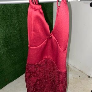 One pice underneath half lace